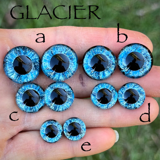 Hand Painted Eyes - Glacier