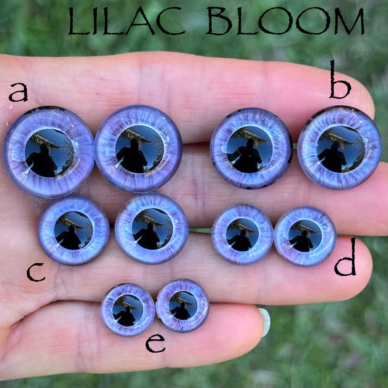 Hand Painted Eyes - Lilac Bloom