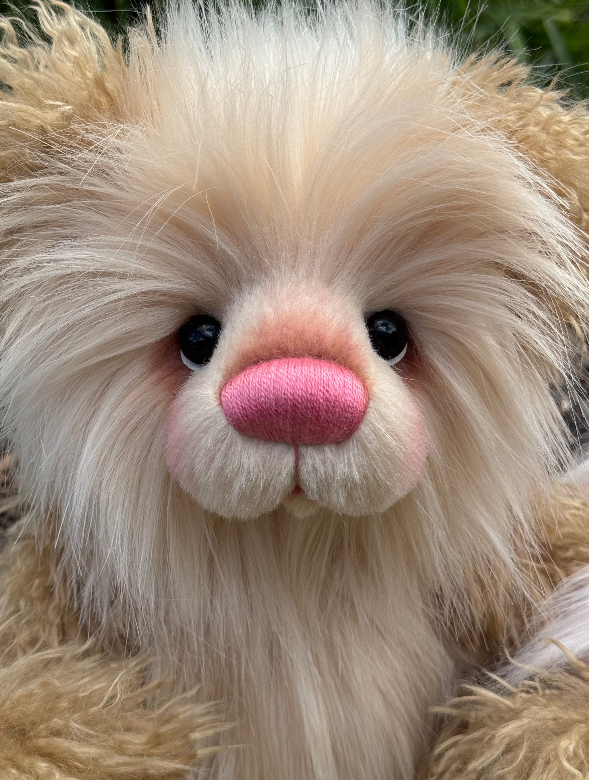 Edith - 16" faux fur bear by Emmas Bears - OOAK