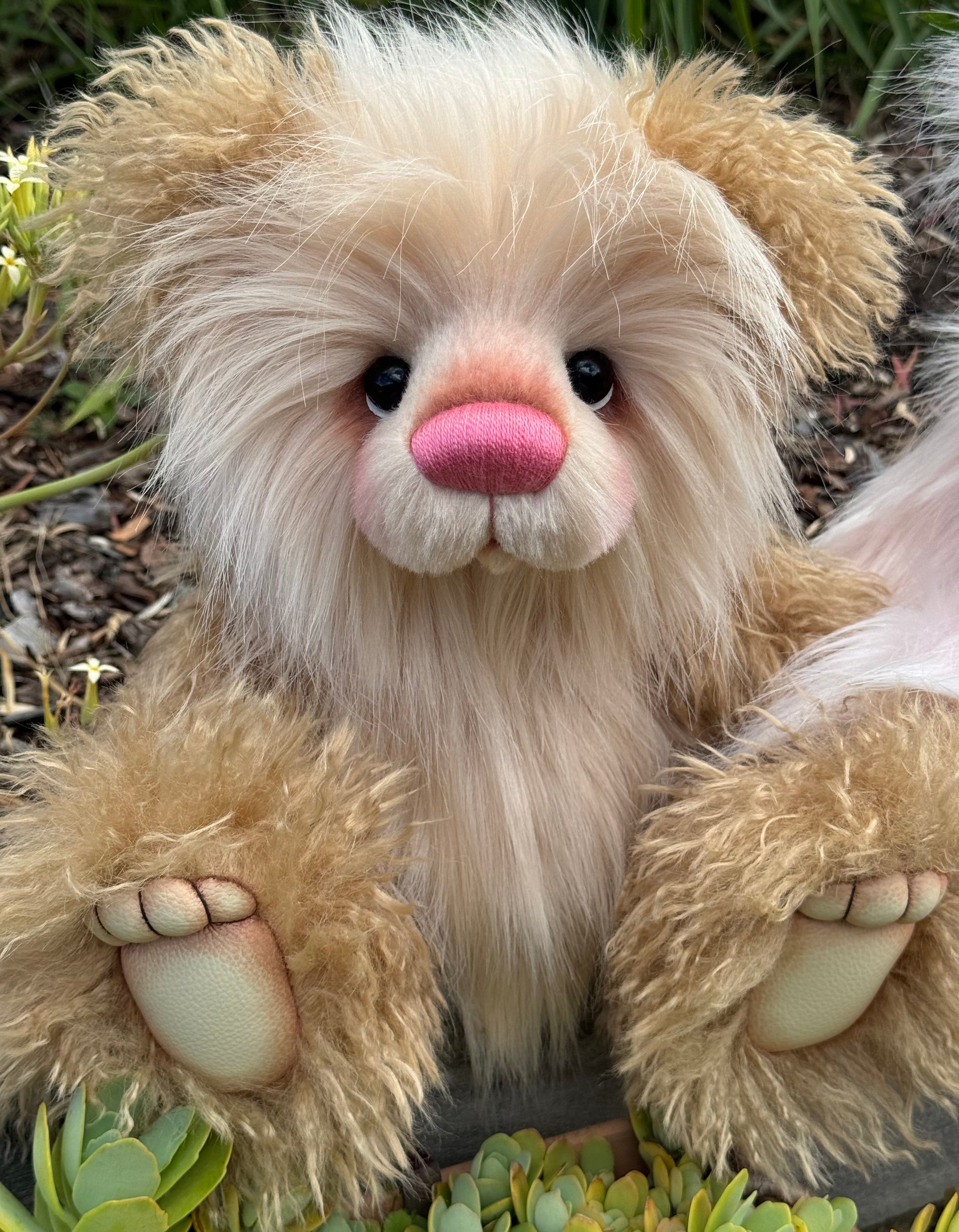 KITS - 16" Edith faux fur bear