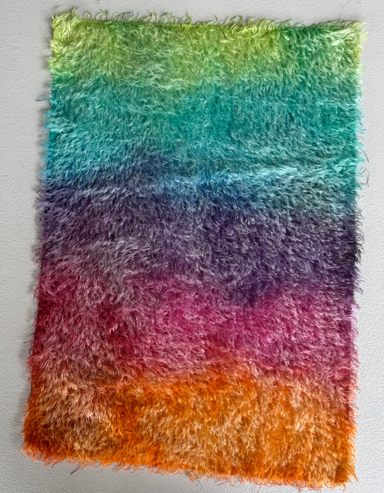 Sparse String Mohair - Hand Dyed Pastel Rainbow - Fat 1/8m - DEC045