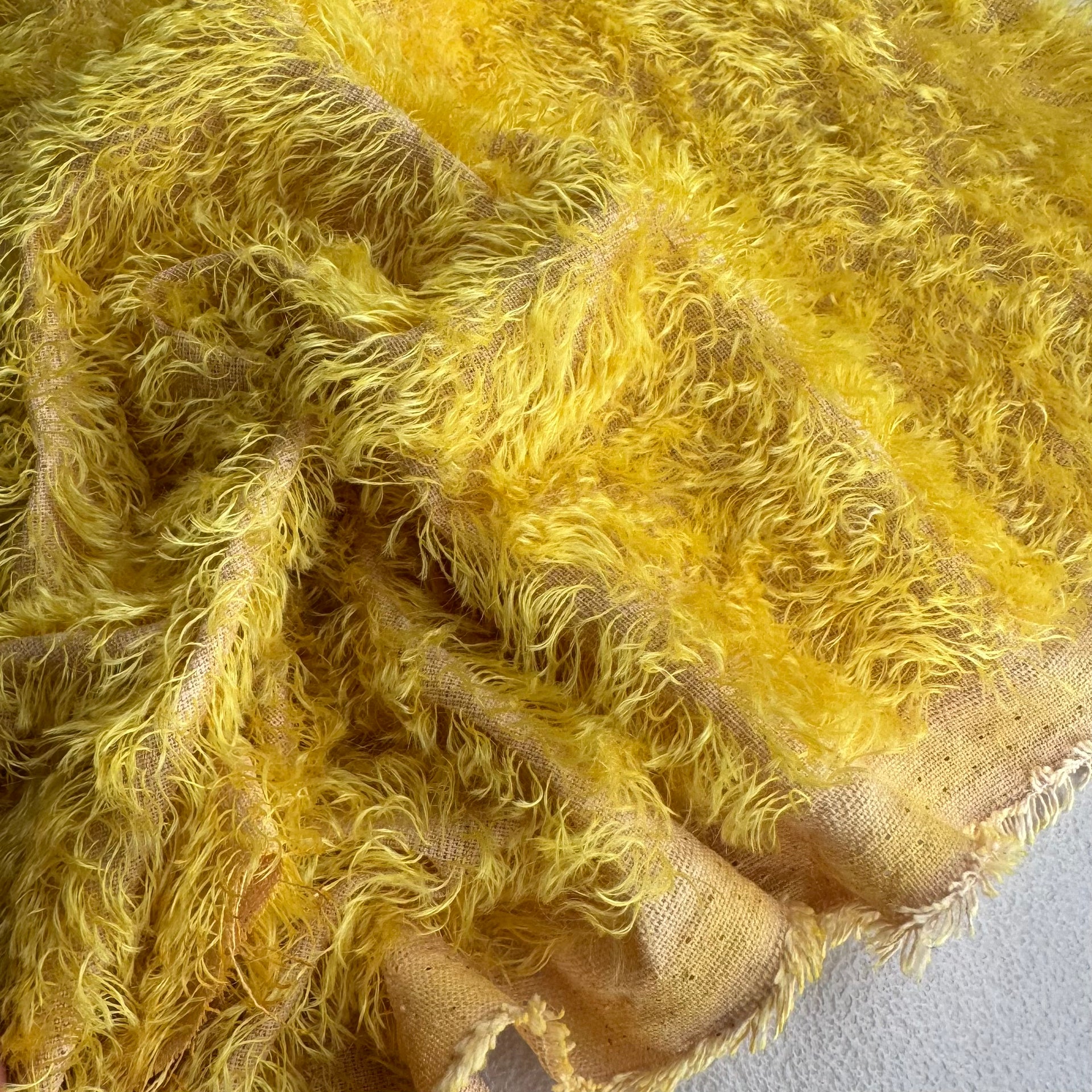 Sparse String Mohair - Hand Dyed Fluffy Duckling - Fat 1/4m - DEC047