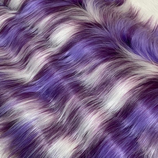 Medium Faux Fur Ombre Unicorn Hair Scrunchie
