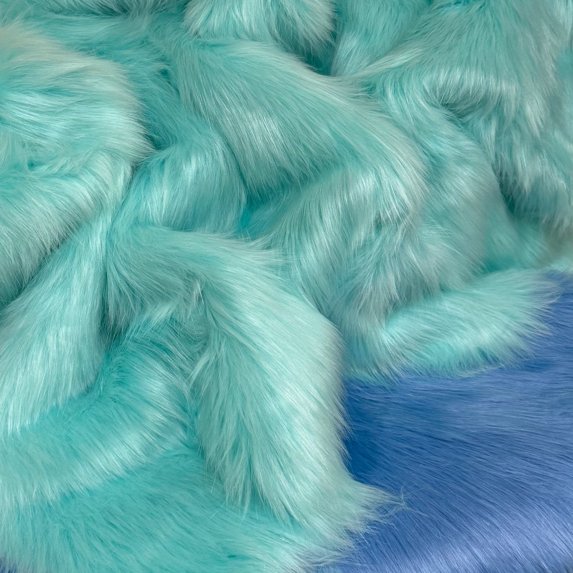 CARIBBEAN AQUA - Luxury Faux Fur - 2025 Range