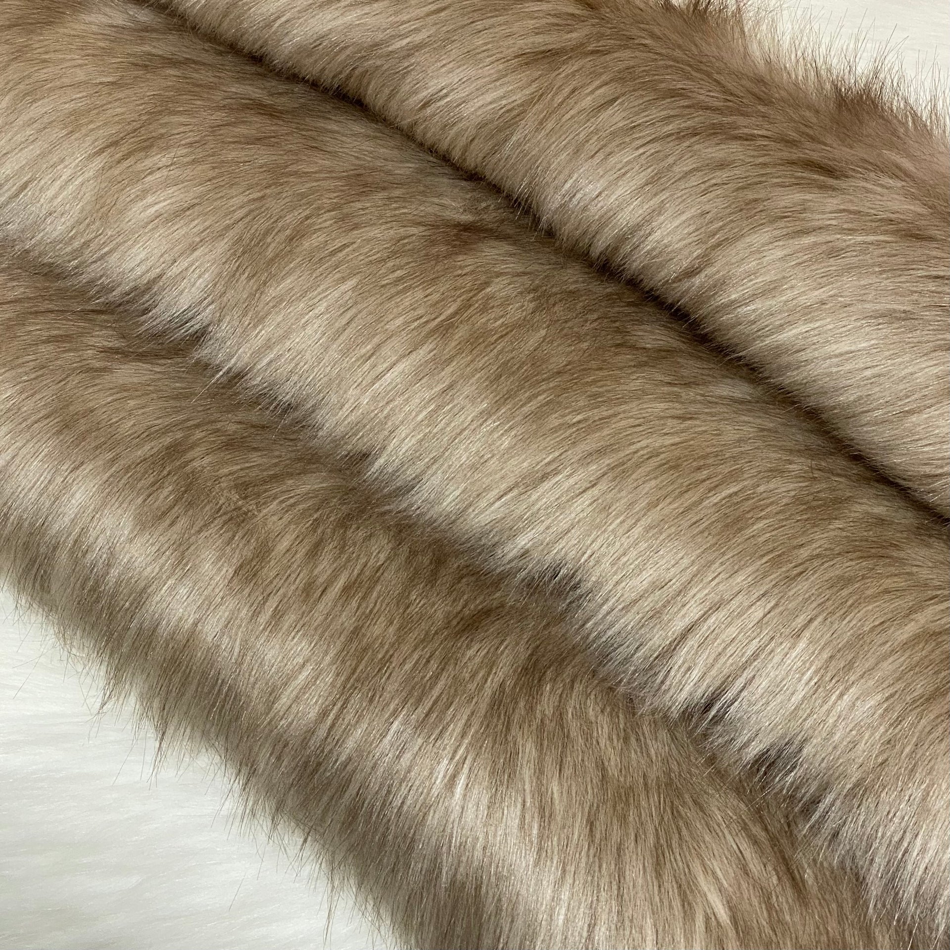 WARM LATTE - Luxury Tipped Faux Fur - 2023 Range