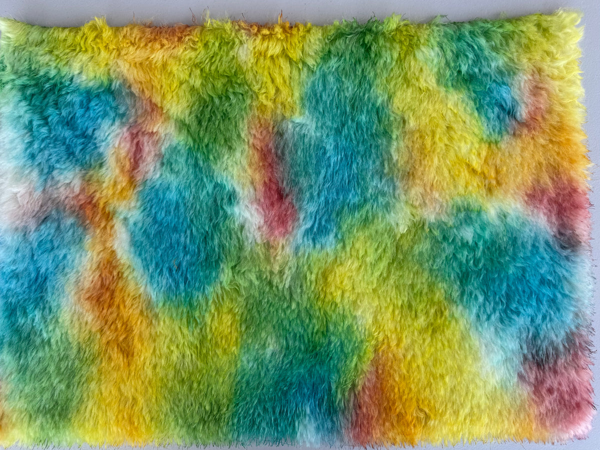 Long Alpaca - Hand Dyed Summertime - Fat 1/4m - SEP006