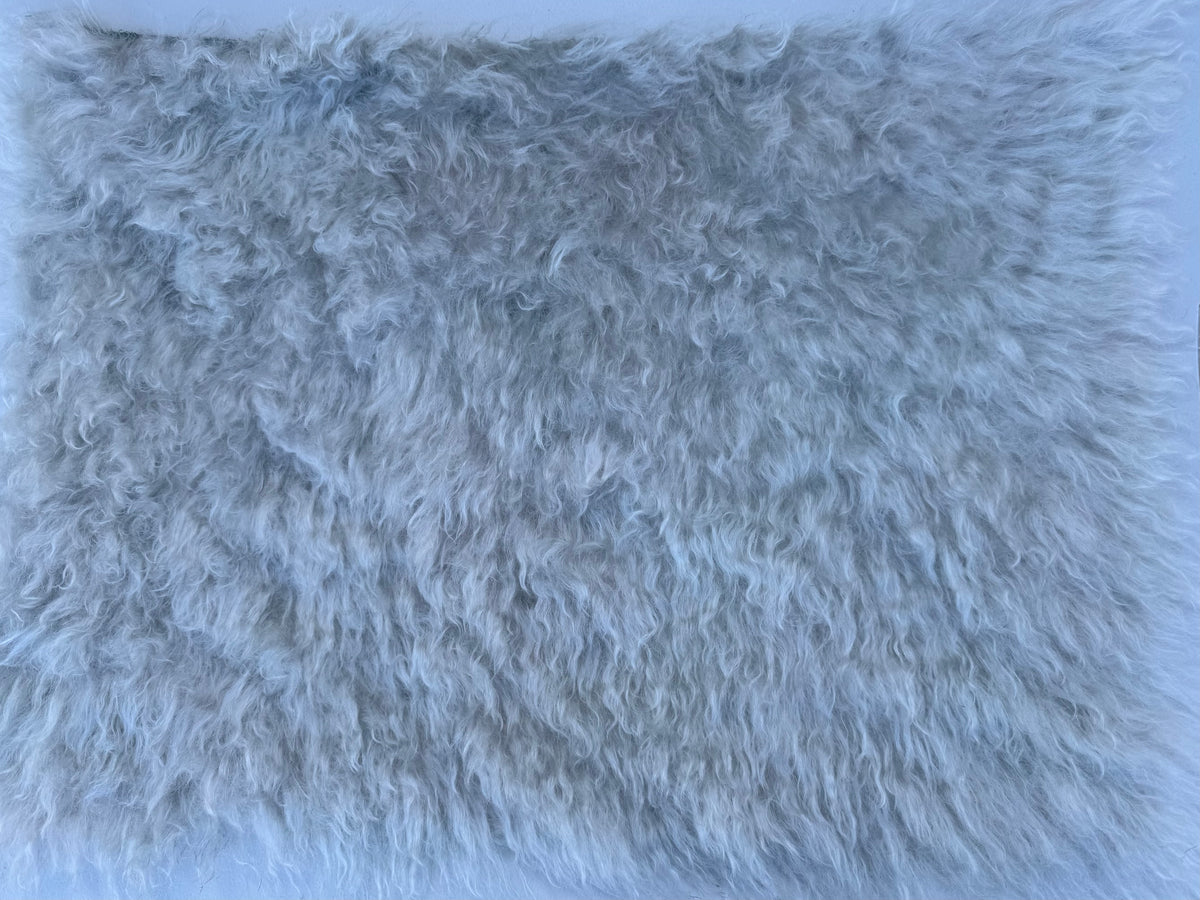Super Long Pile 70mm Mohair - Hand Dyed Smoke Wisp - Fat 1/4m - SEP016