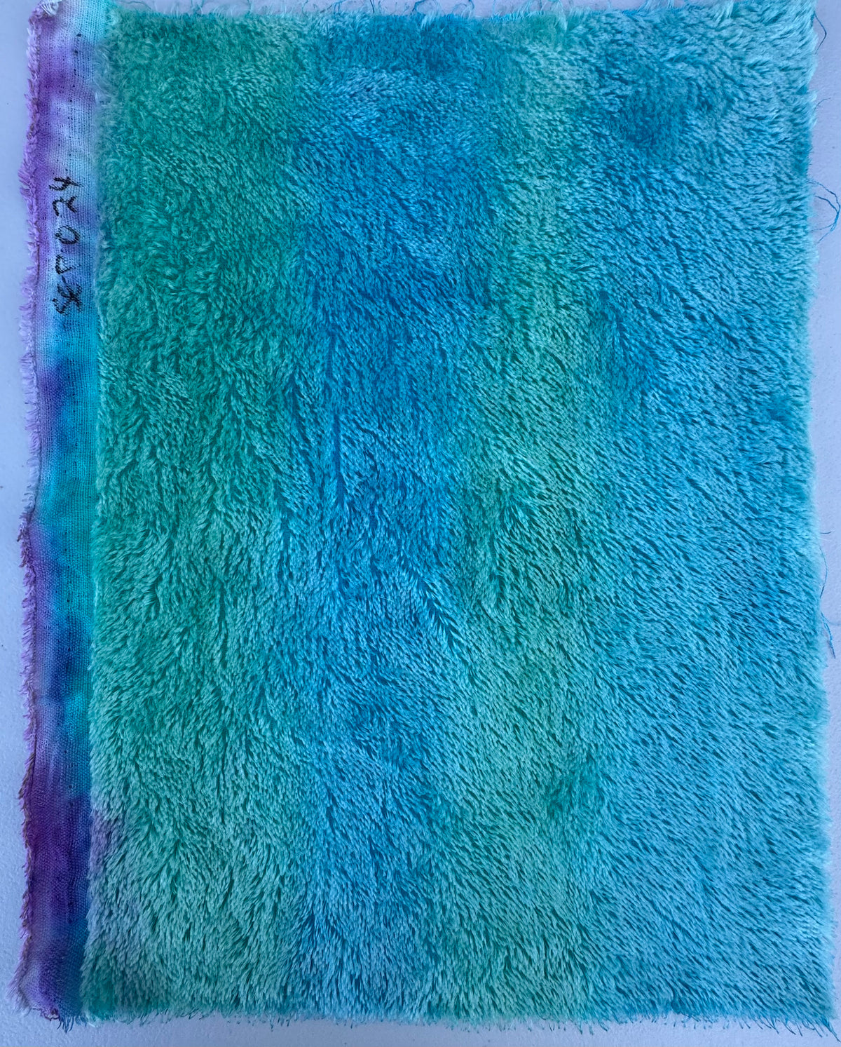 Short 9mm String Mohair - Hand Dyed Tropical Waters - Fat 1/8m - SEP024