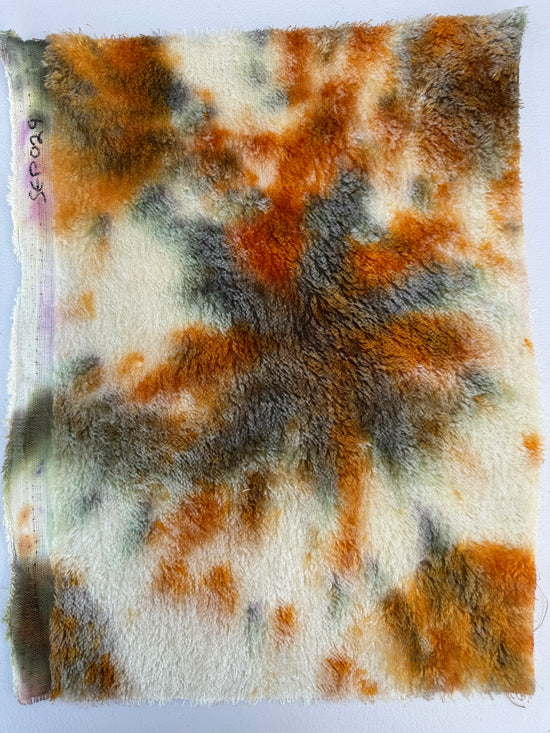 Short 9mm String Mohair - Hand Dyed Outback Winter - Fat 1/8m - SEP029