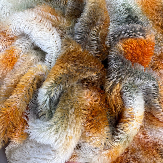 Short 9mm String Mohair - Hand Dyed Outback Winter - Fat 1/8m - SEP029
