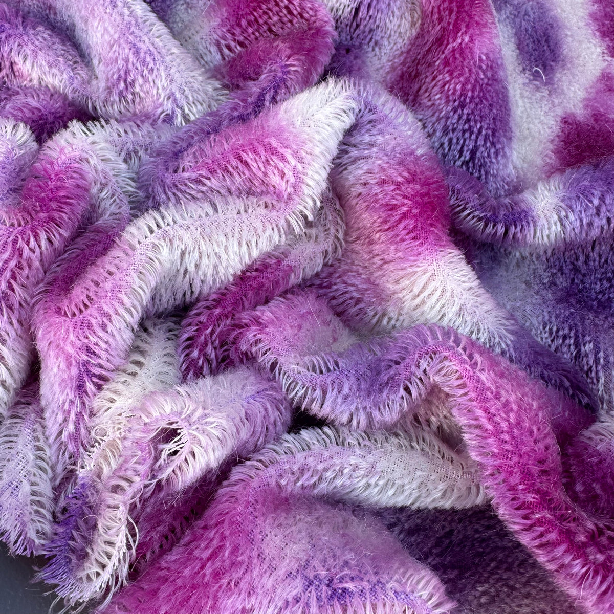Short 9mm String Mohair - Hand Dyed Petal Cascade - Fat 1/4m - SEP031