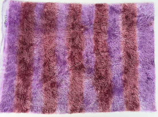 Short 9mm String Mohair - Hand Dyed Plum Pie - Fat 1/4m - SEP035