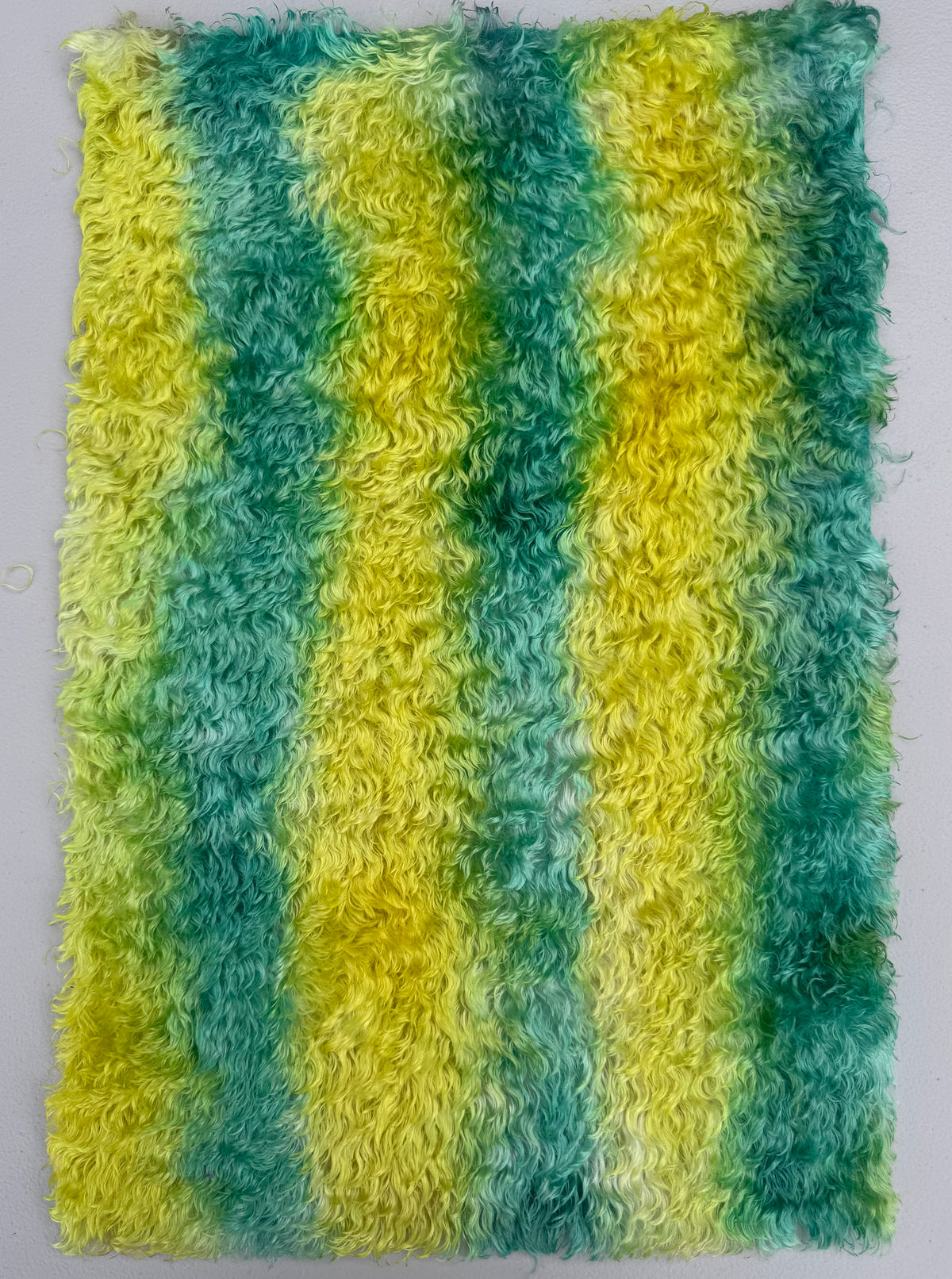 Swirled Mohair/Viscose - Hand Dyed Waterfall - Fat 1/8m - SEP039