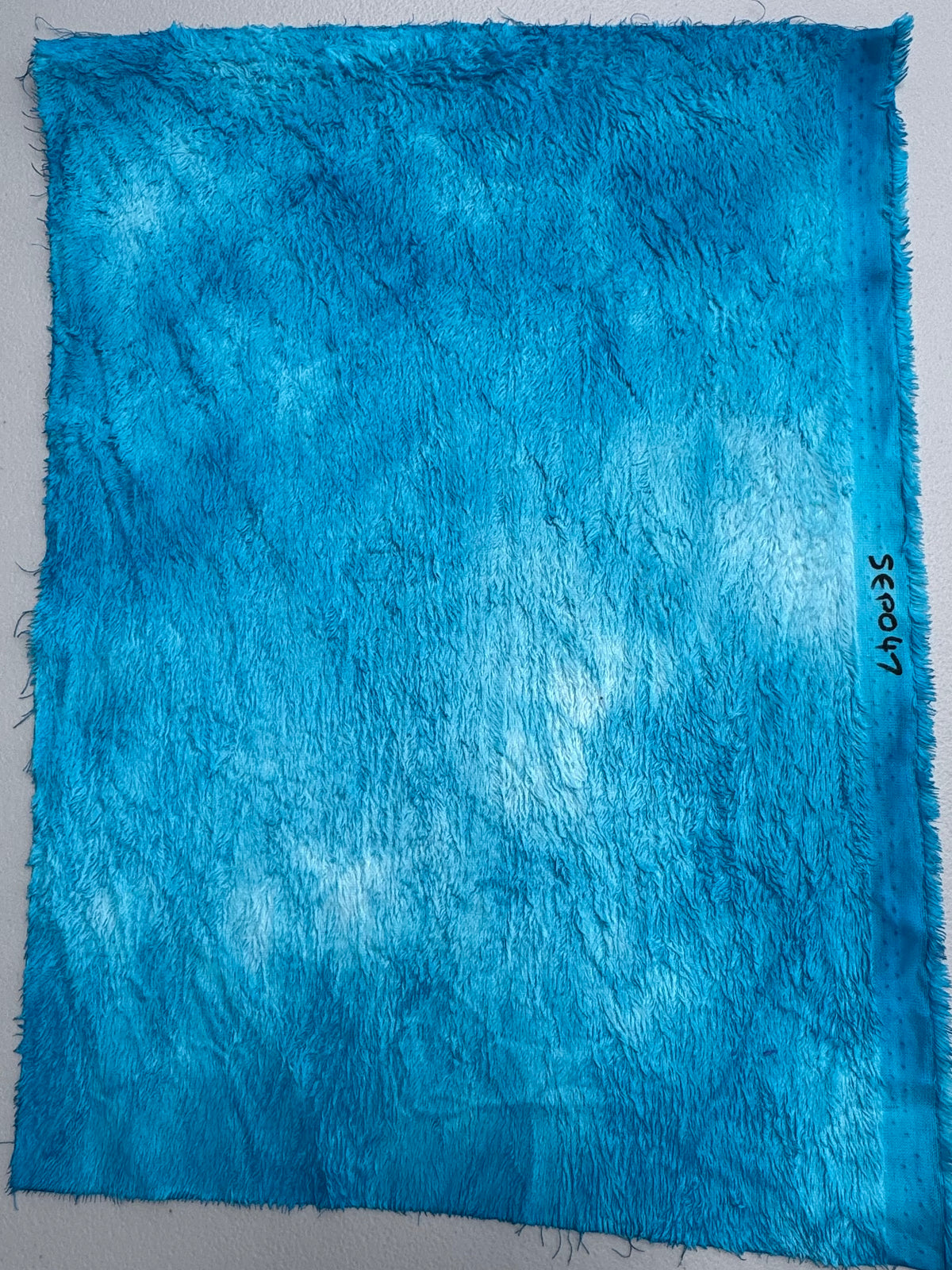 Standard Viscose - Hand Dyed Cobalt Blue Batik - Fat 1/8m - SEP047