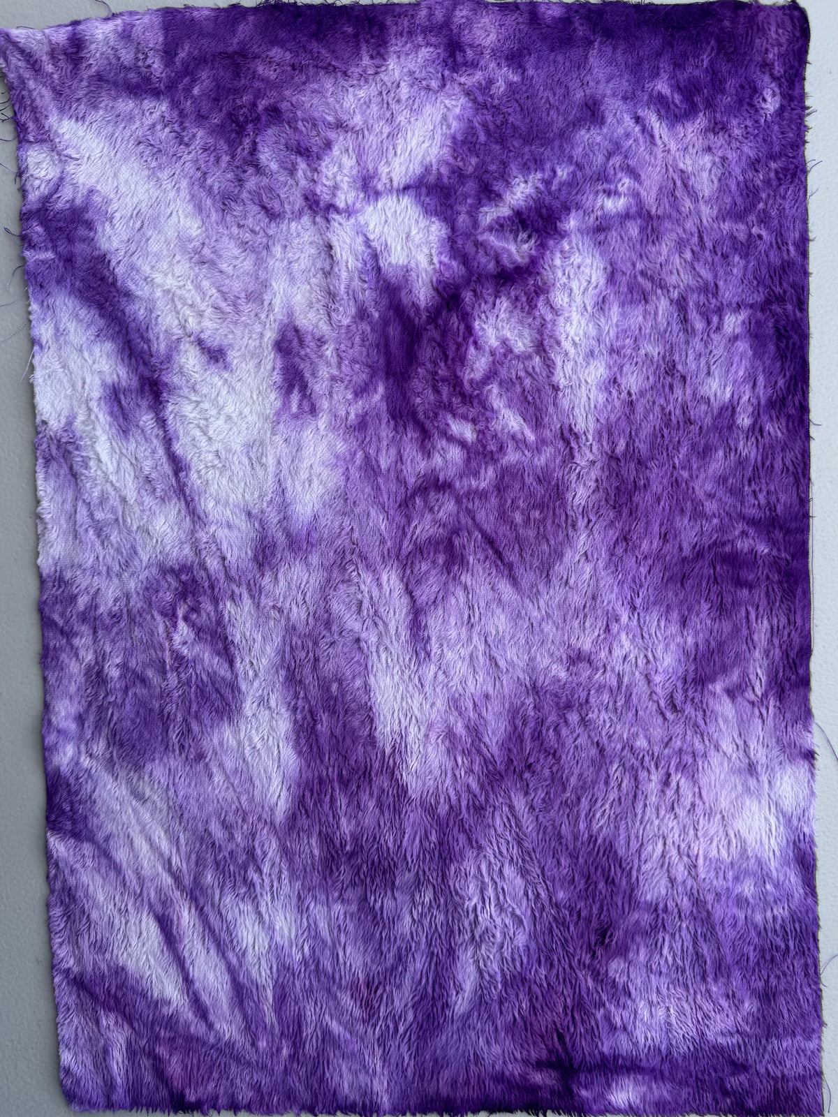 Standard Viscose - Hand Dyed Violet Splash Batik - Fat 1/8m - SEP055