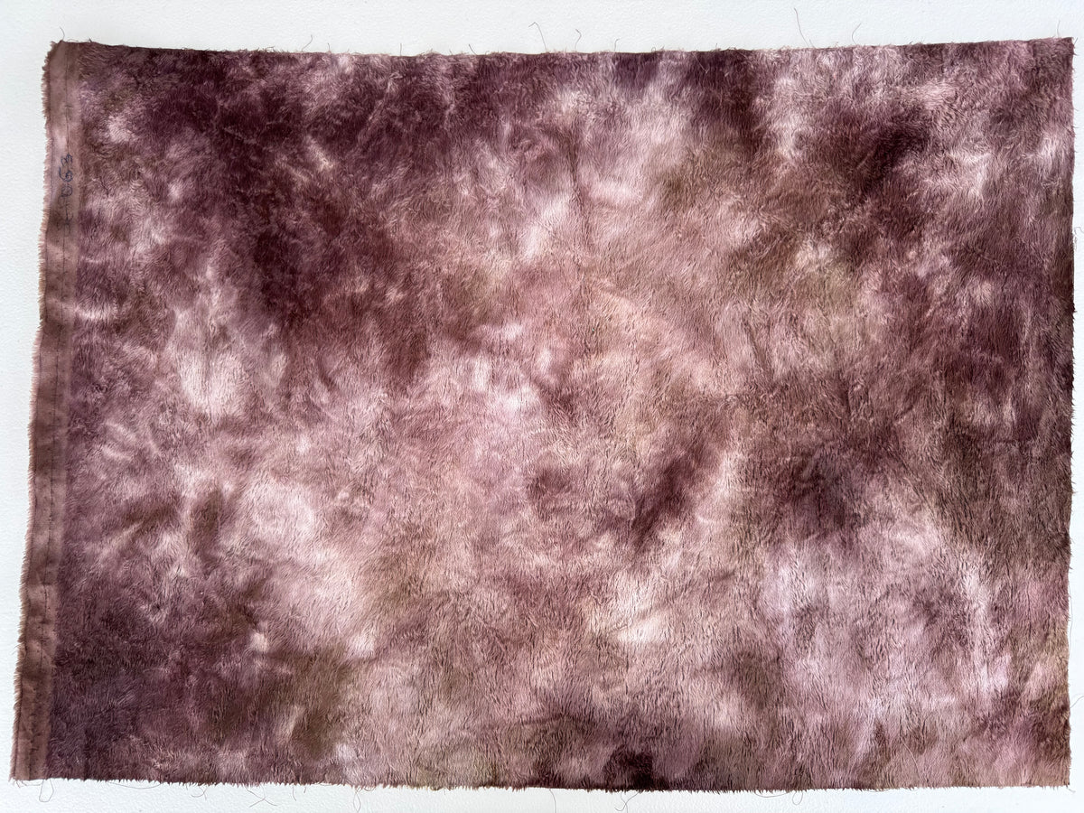 Standard Viscose - Hand Dyed Chocolate Smoke Batik - Fat 1/4m - SEP063