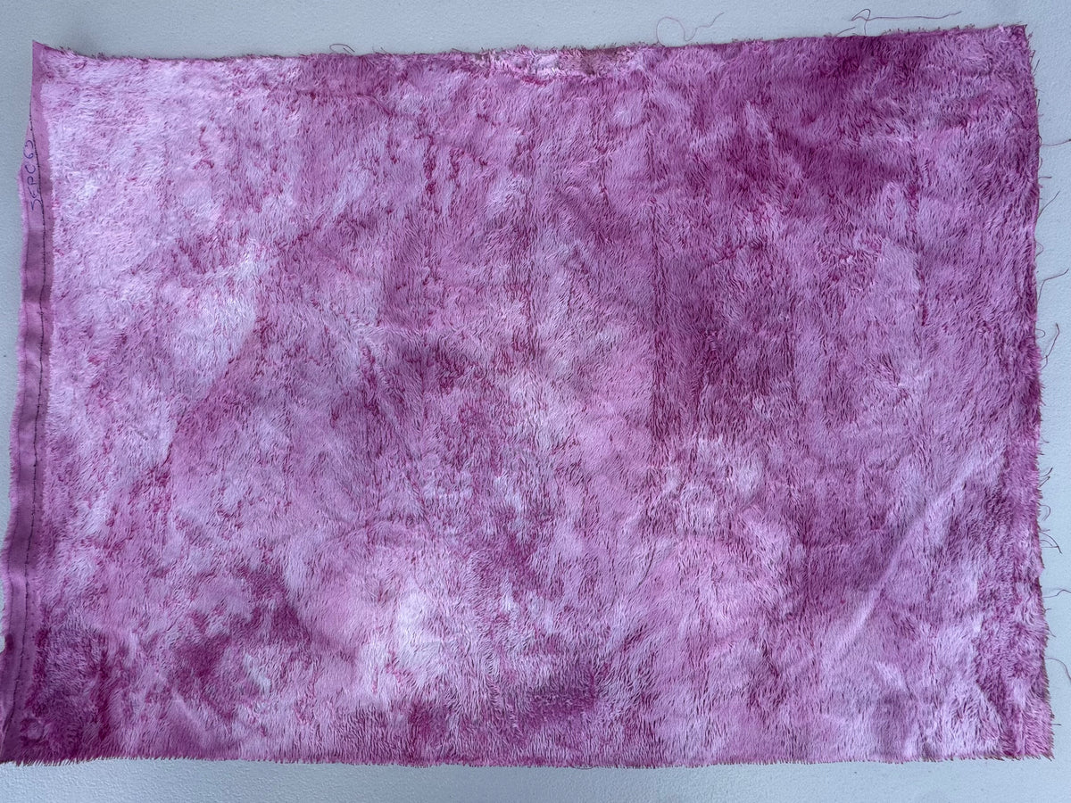 Standard Viscose - Hand Dyed Baby Pink Batik - Fat 1/4m - SEP065