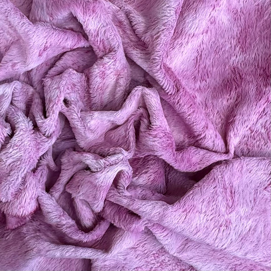 Standard Viscose - Hand Dyed Baby Pink Batik - Fat 1/4m - SEP065