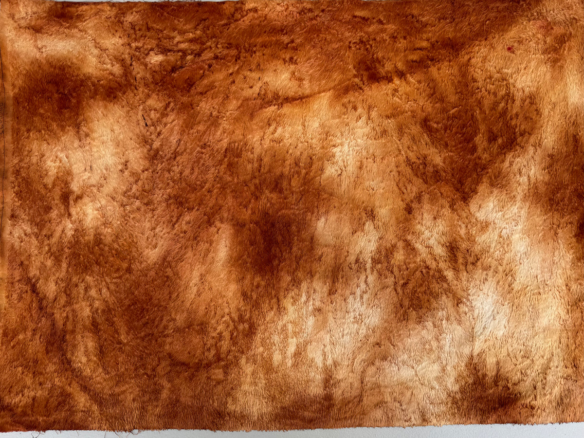 Standard Viscose - Hand Dyed Cinnamon Toffee Batik - Fat 1/4m - SEP066