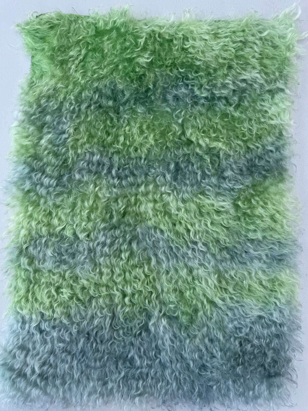 Curlylocks Mohair - Hand Dyed Winter Frost - Fat 1/8m - SEP070