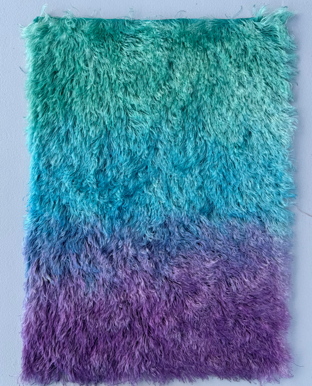 25mm String Mohair - Hand Dyed Blue Lagoon - Fat 1/8m - SEP089
