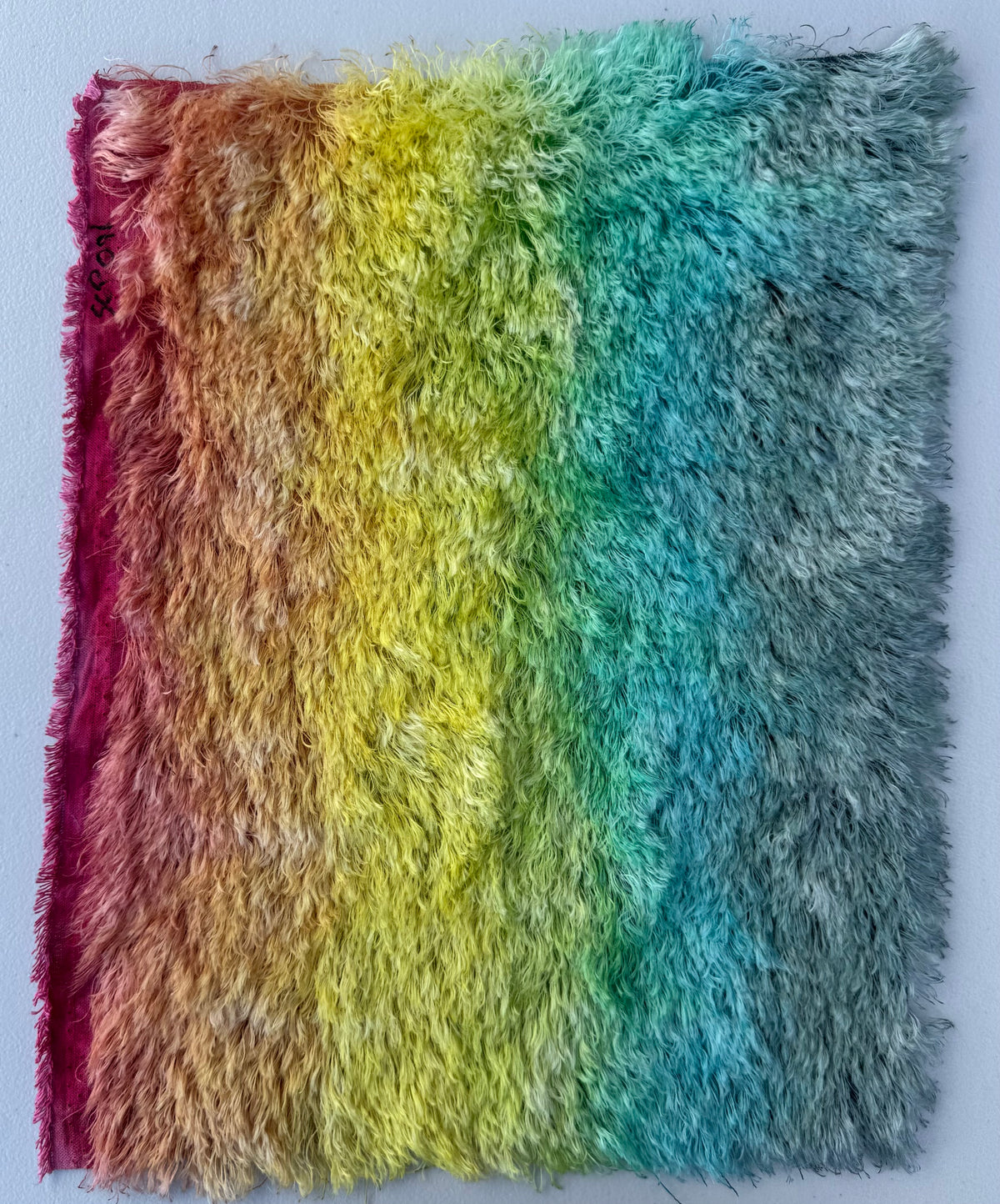 25mm String Mohair - Hand Dyed Summertime - Fat 1/8m - SEP091