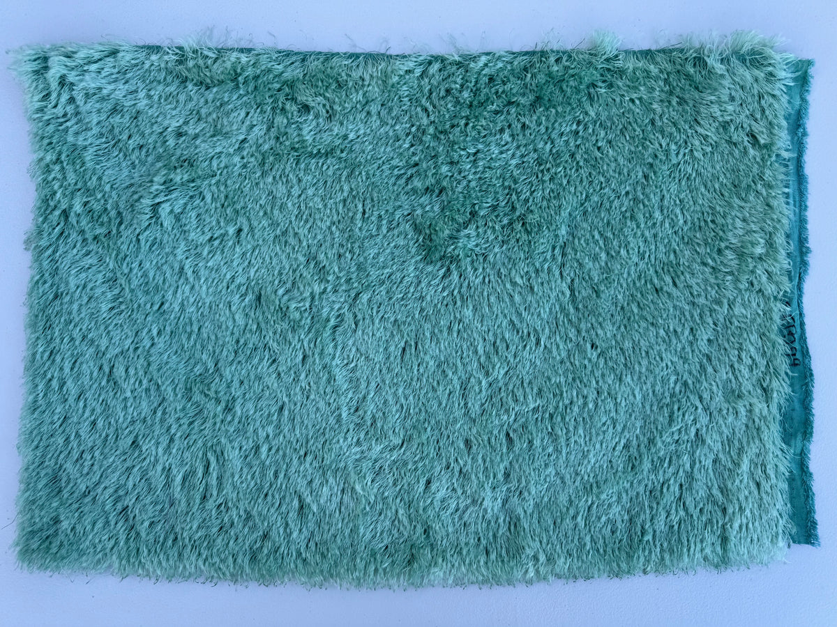 25mm String Mohair - Hand Dyed Ocean Green - Fat 1/4m - SEP099