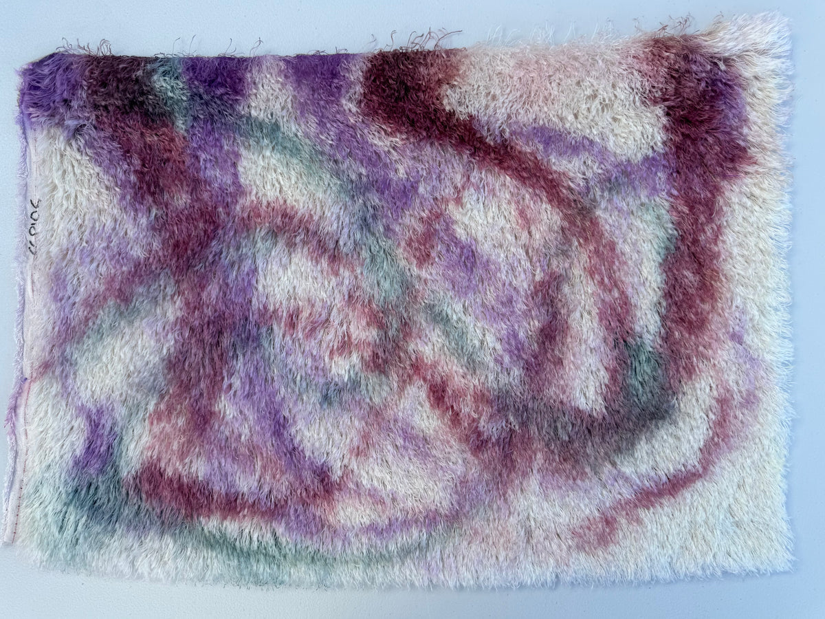 25mm String Mohair - Hand Dyed Twilight Ribbons - Fat 1/4m - SEP106