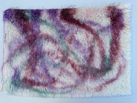 25mm String Mohair - Hand Dyed Twilight Ribbons - Fat 1/4m - SEP106