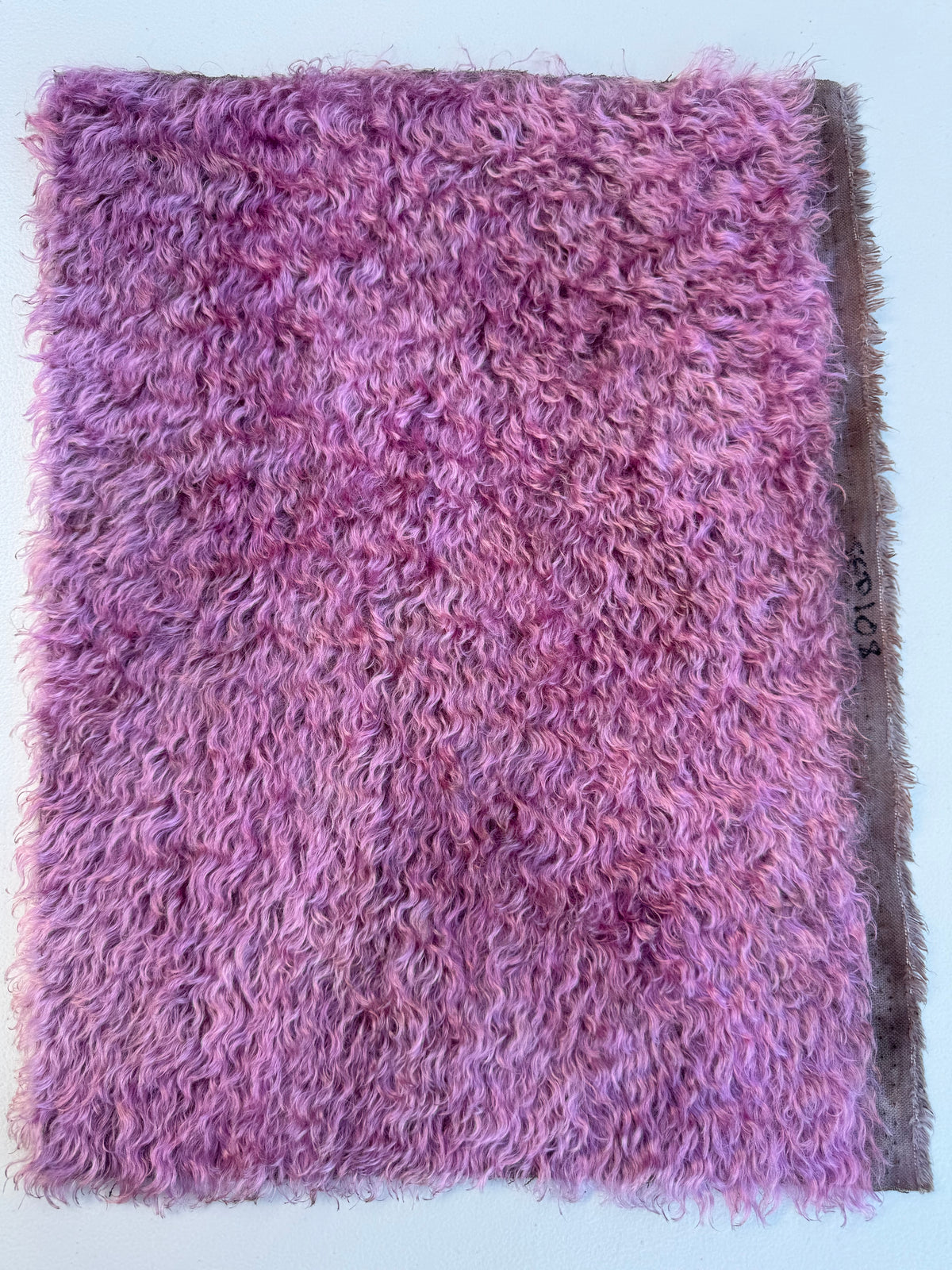 Bianca Mohair - Hand Dyed Smokey Orchid - Fat 1/8m - SEP108