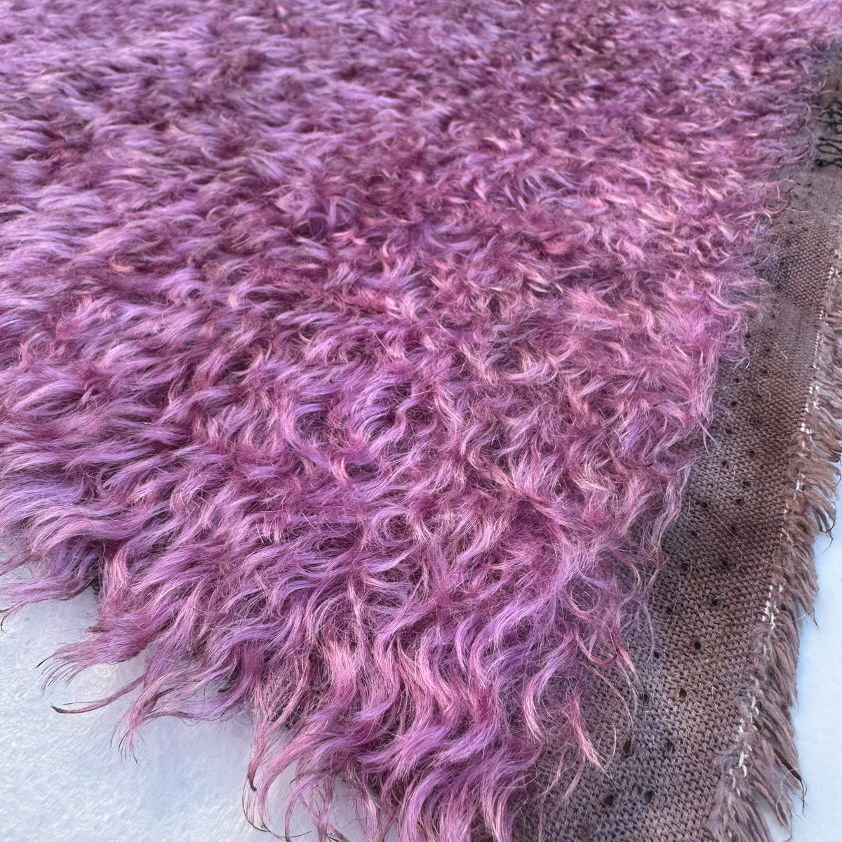 Bianca Mohair - Hand Dyed Smokey Orchid - Fat 1/8m - SEP108