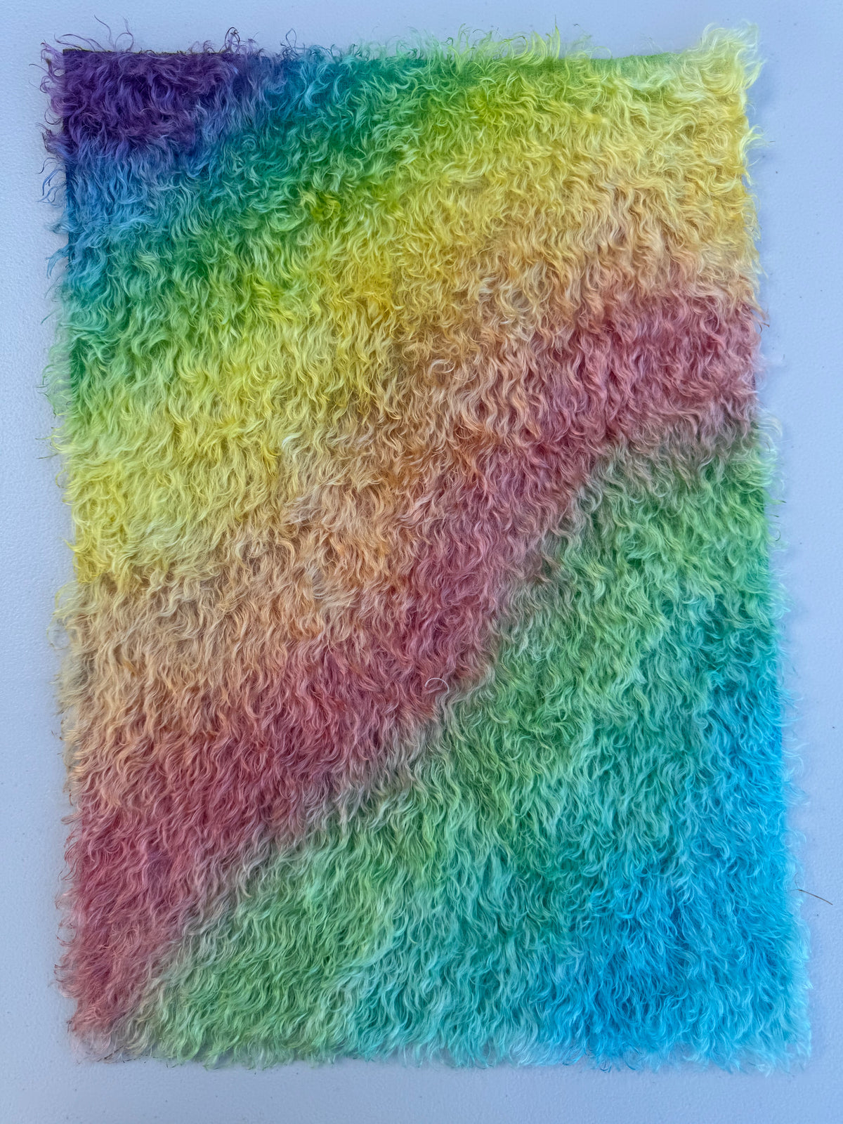 Bianca Mohair - Hand Dyed Rainbow - Fat 1/8m - SEP110