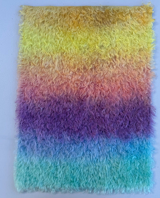 Bianca Mohair - Hand Dyed Sunset - Fat 1/8m - SEP111