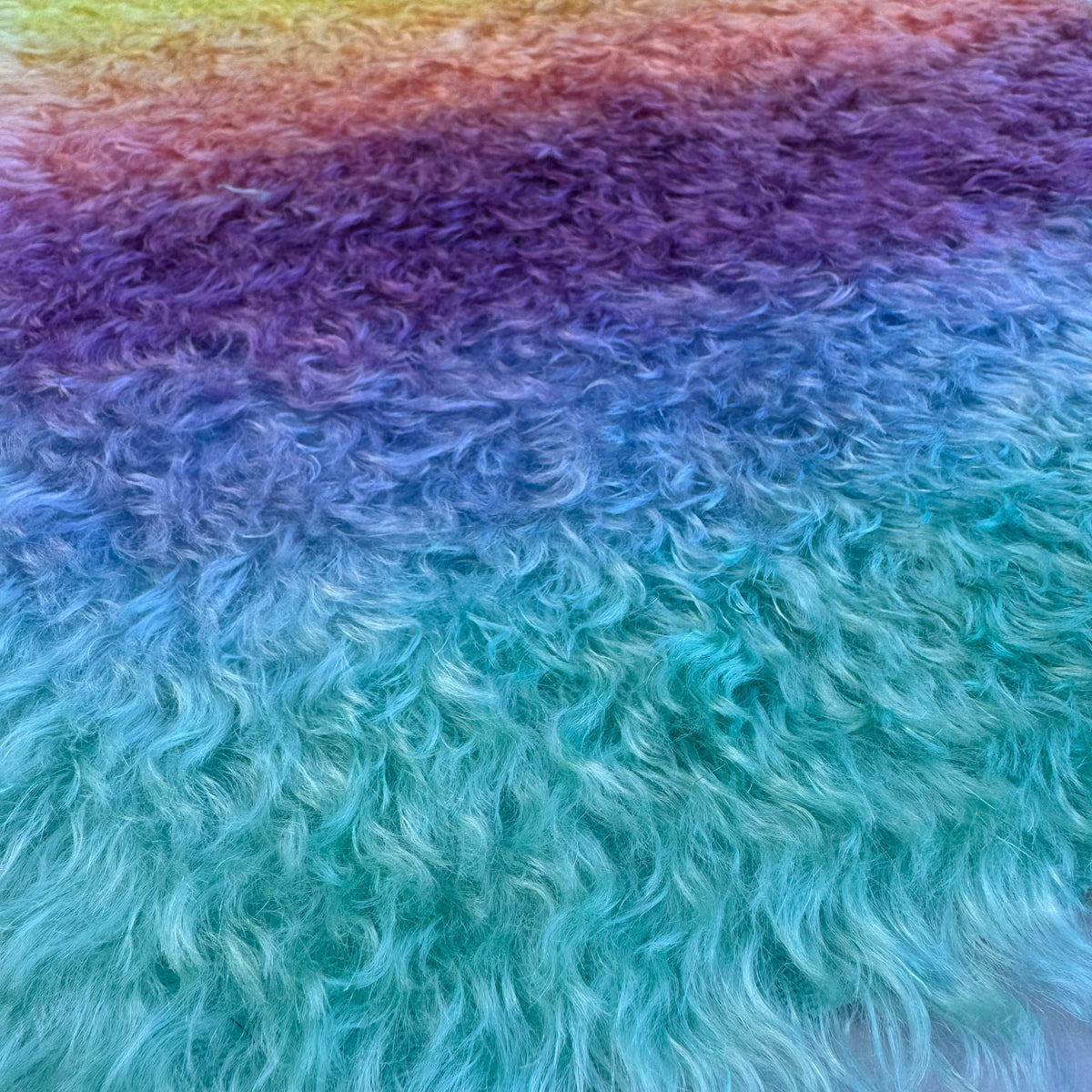 Bianca Mohair - Hand Dyed Sunset - Fat 1/8m - SEP111
