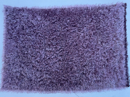 Bianca Mohair - Hand Dyed Smokey Violet - Fat 1/4m - SEP118