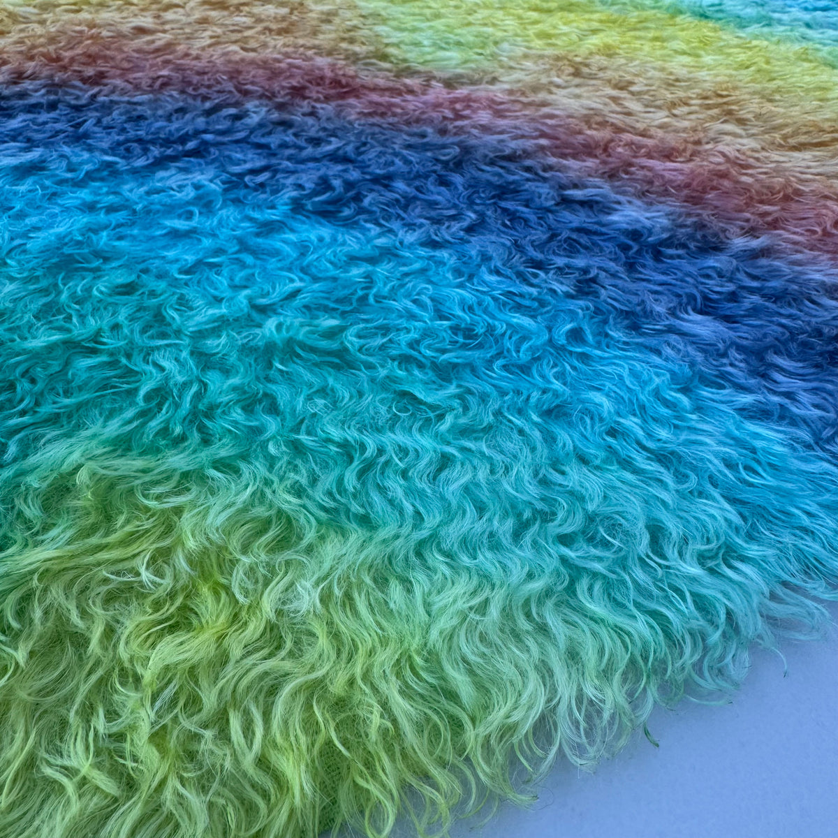 Bianca Mohair - Hand Dyed Rainbow - Fat 1/4m - SEP121