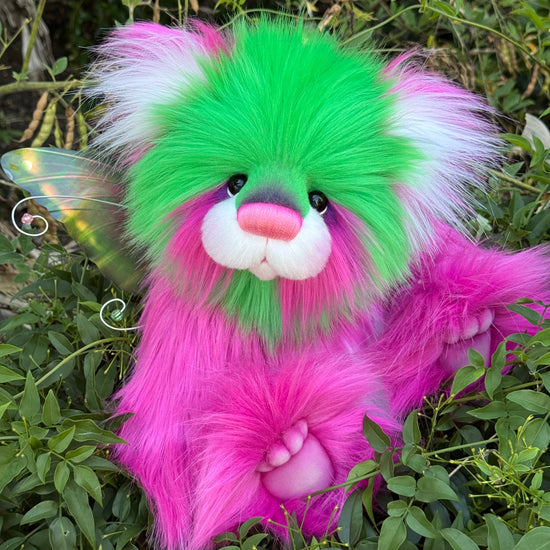 Nerissa Applesweet - 16" luxury faux fur bear by Emmas Bears - OOAK