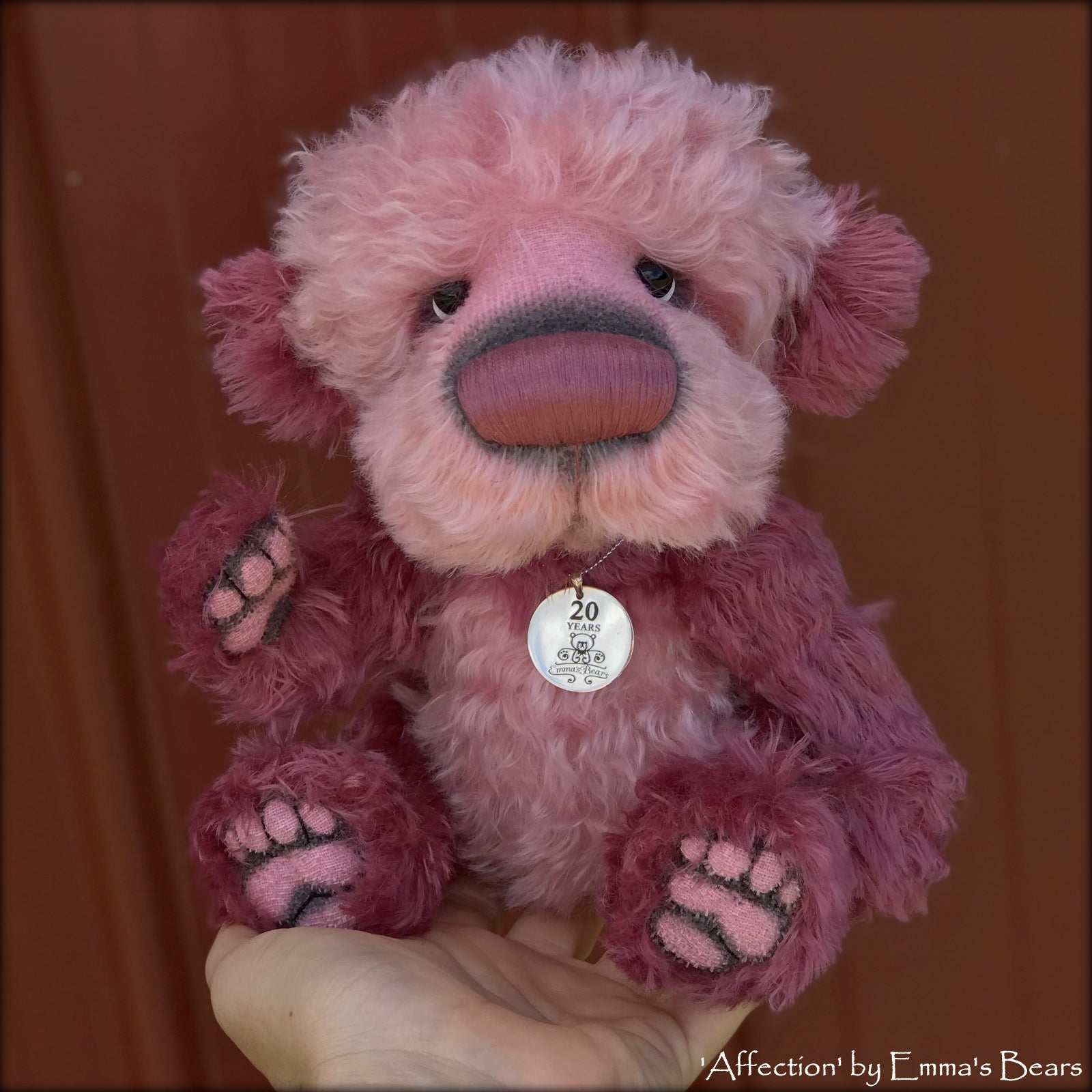 Affection - 20 Years of Emma's Bears Commemorative Teddy - OOAK in a series