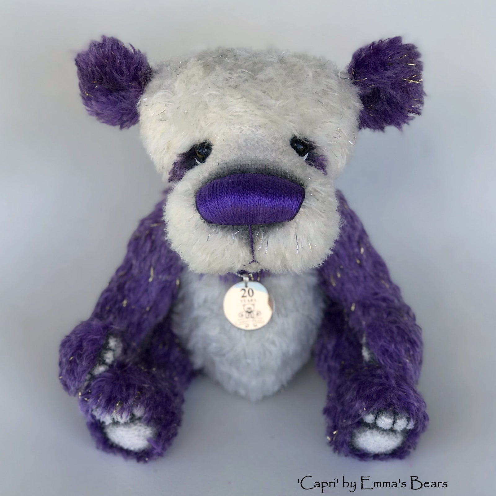 Capri - 20 Years of Emma's Bears Commemorative Teddy - OOAK in a series