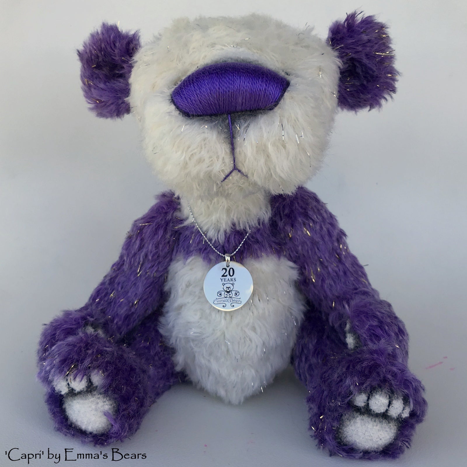 Capri - 20 Years of Emma's Bears Commemorative Teddy - OOAK in a series