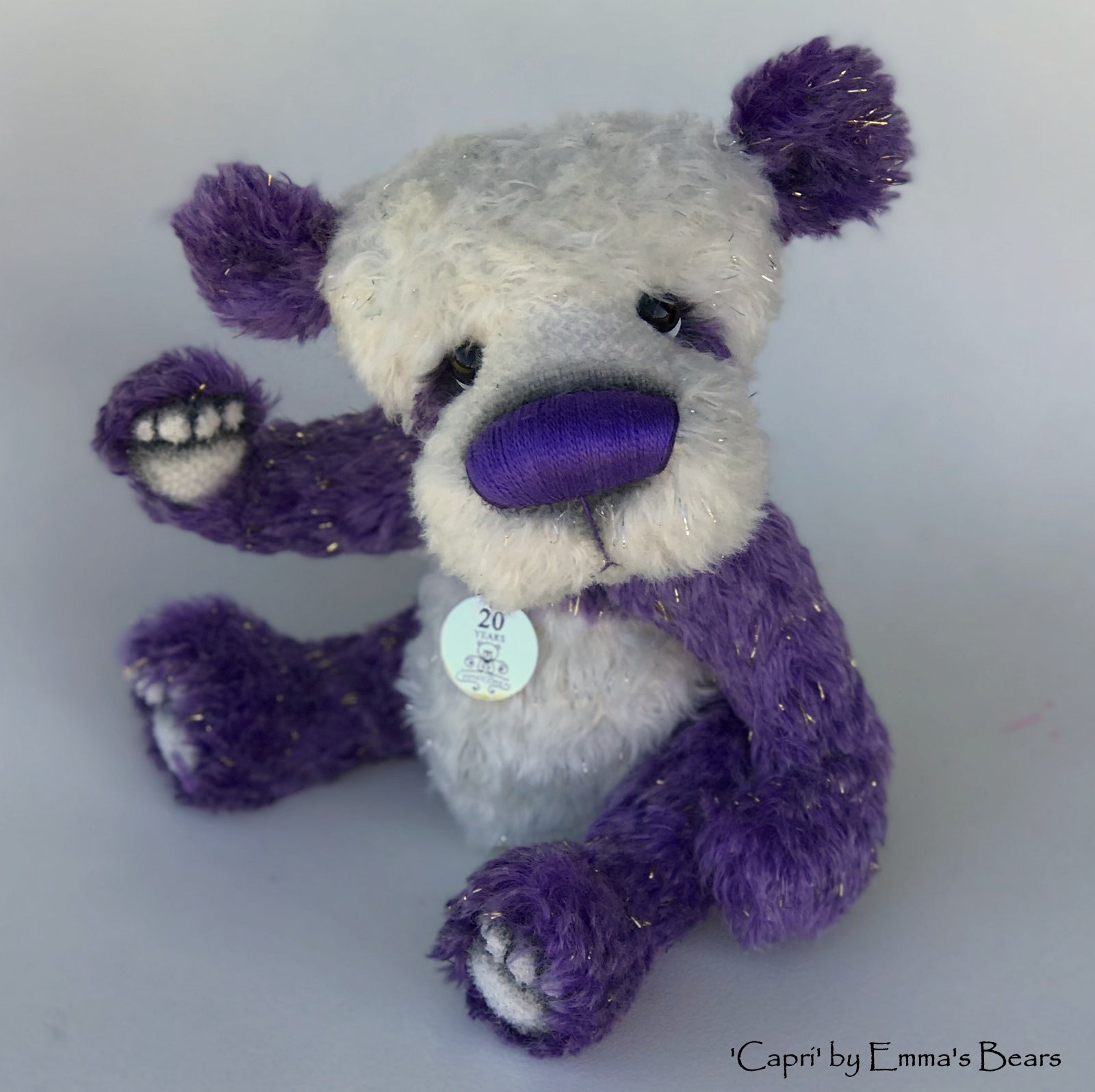 Capri - 20 Years of Emma's Bears Commemorative Teddy - OOAK in a series