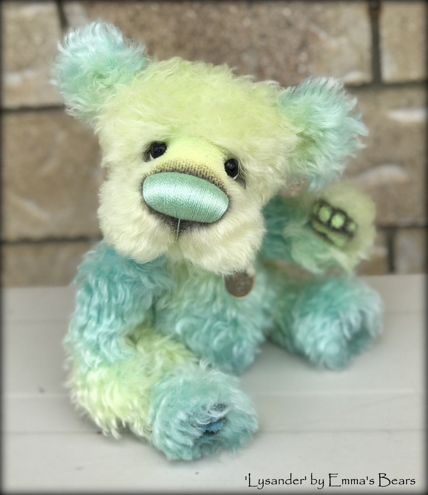 Lysander - 20 Years of Emma's Bears Commemorative Teddy - OOAK in a series