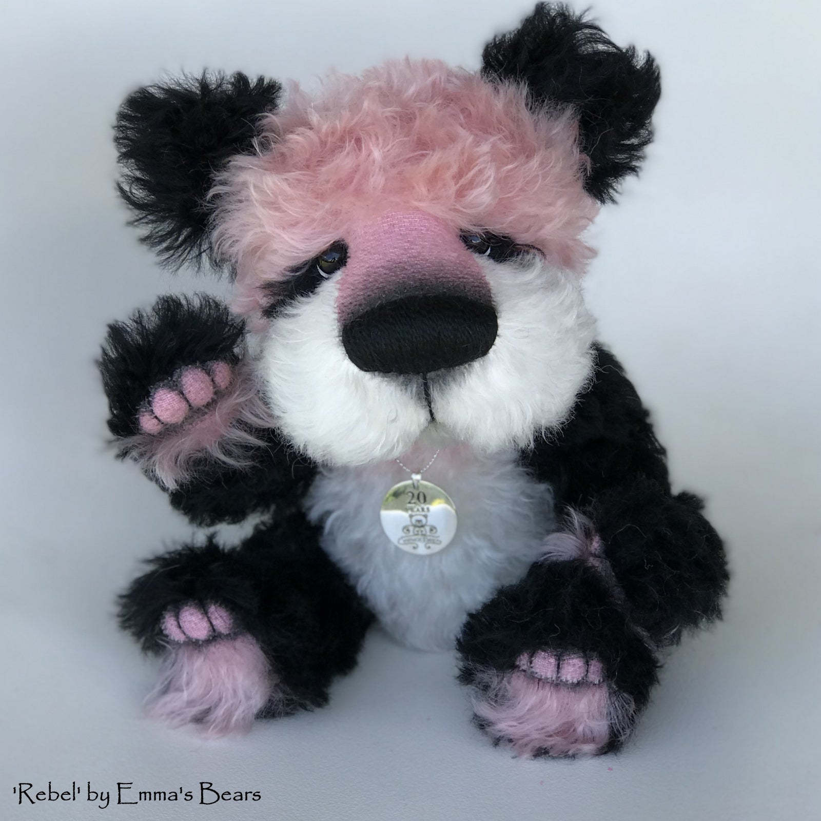 Rebel - 20 Years of Emma's Bears Commemorative Teddy - OOAK in a series