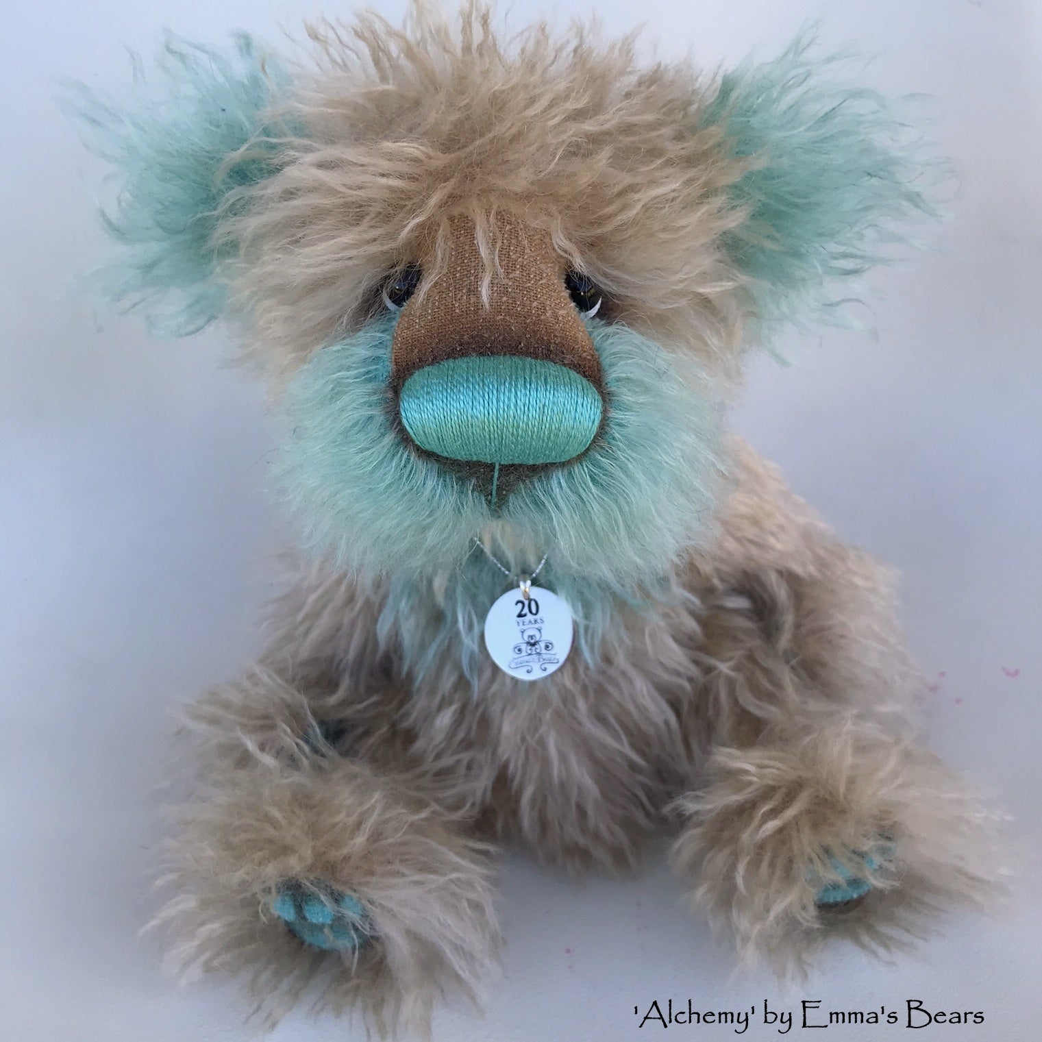 Alchemy - 20 Years of Emma's Bears Commemorative Teddy - OOAK in a series