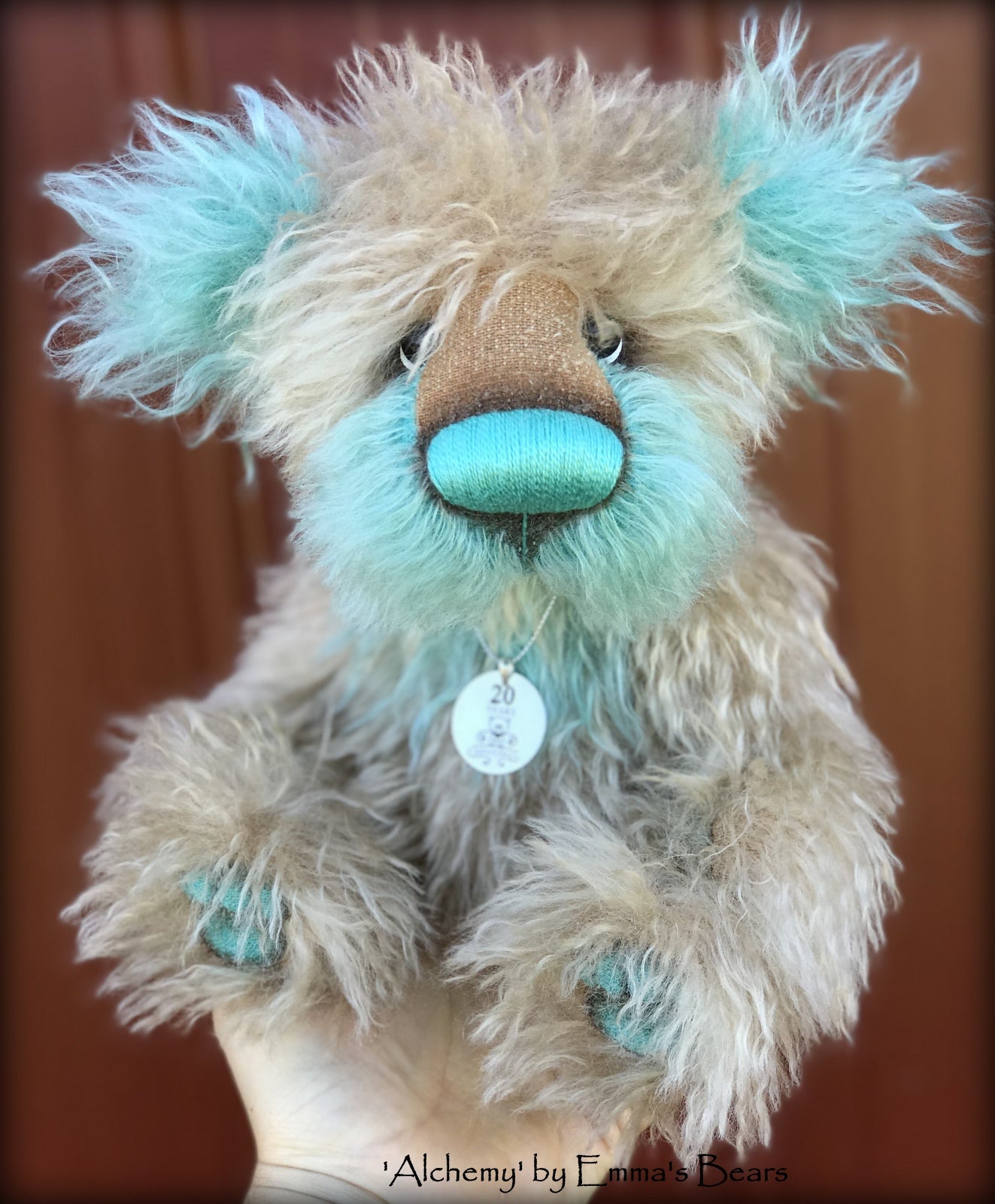 Alchemy - 20 Years of Emma's Bears Commemorative Teddy - OOAK in a series