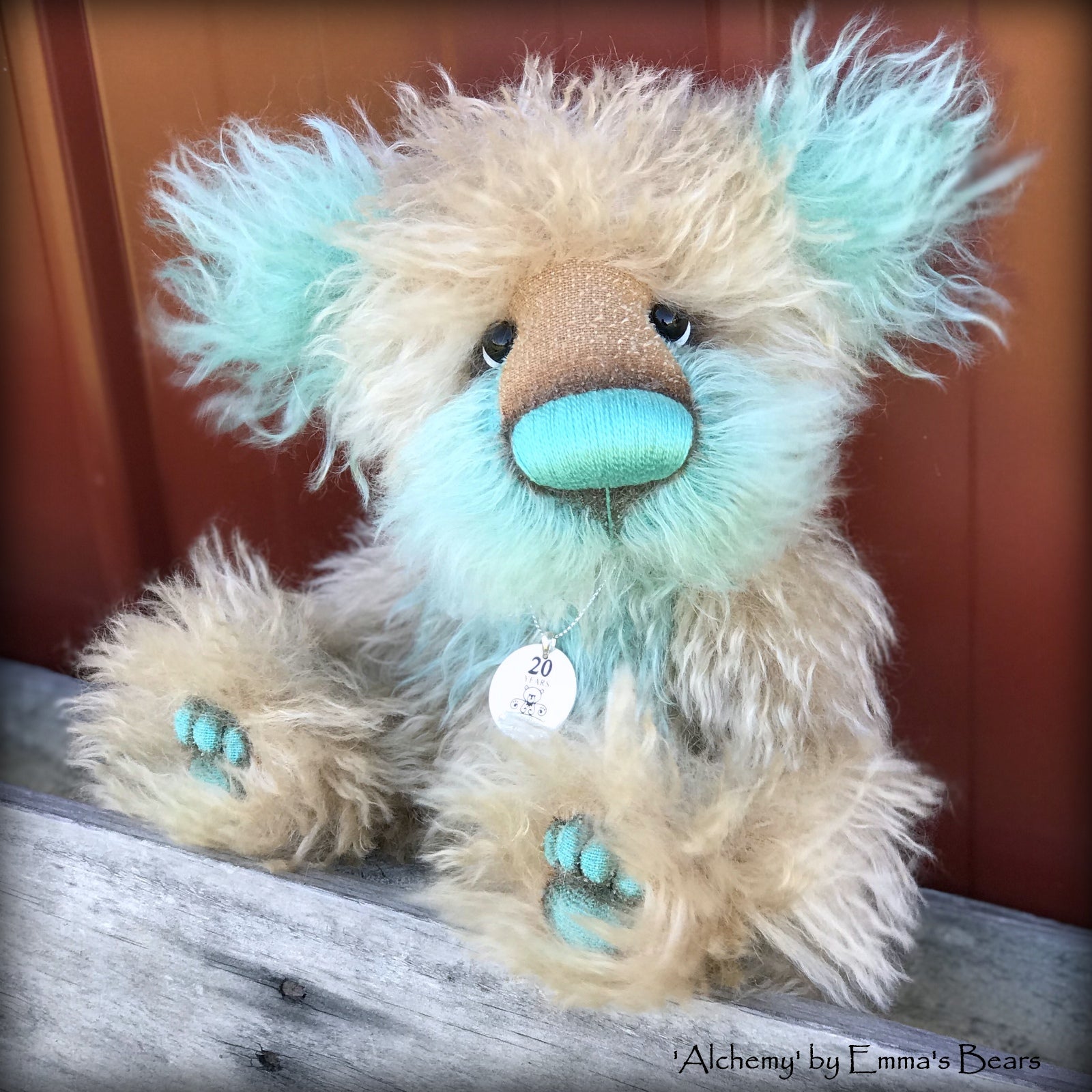 Alchemy - 20 Years of Emma's Bears Commemorative Teddy - OOAK in a series