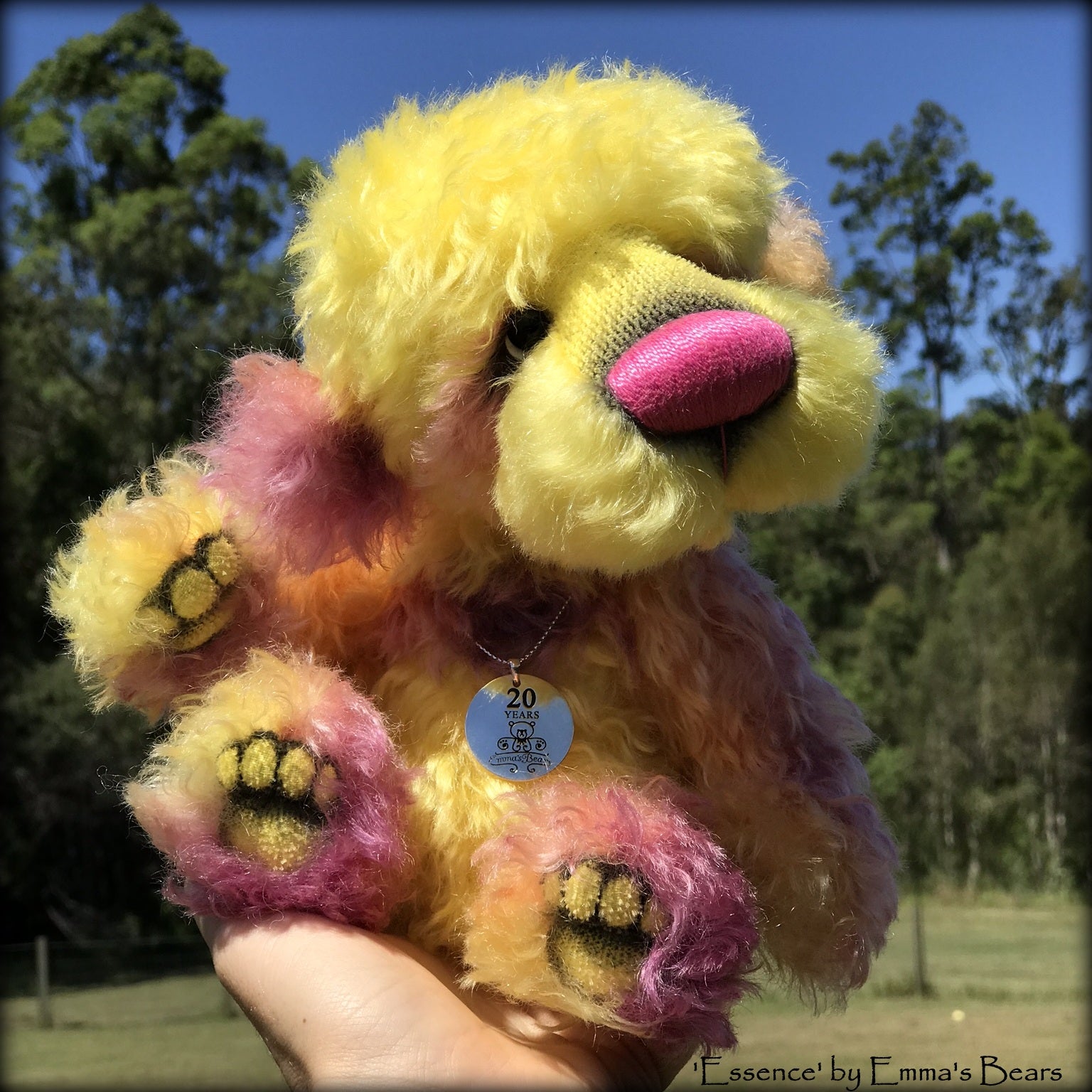 Essence - 20 Years of Emma's Bears Commemorative Teddy - OOAK in a series