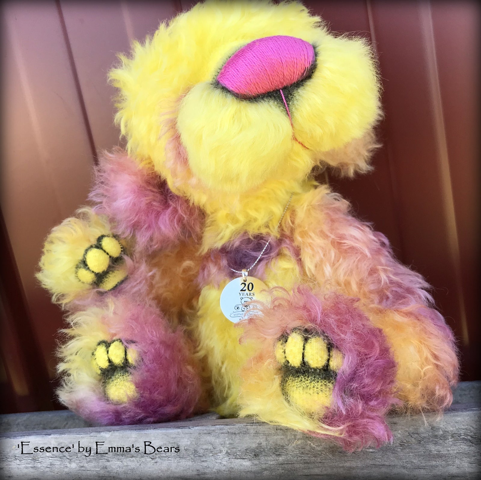 Essence - 20 Years of Emma's Bears Commemorative Teddy - OOAK in a series