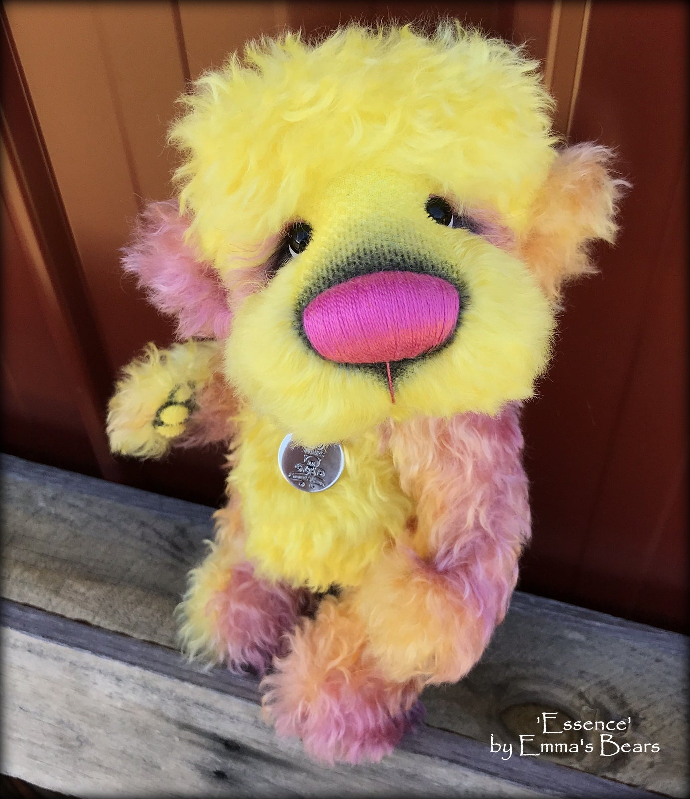 Essence - 20 Years of Emma's Bears Commemorative Teddy - OOAK in a series