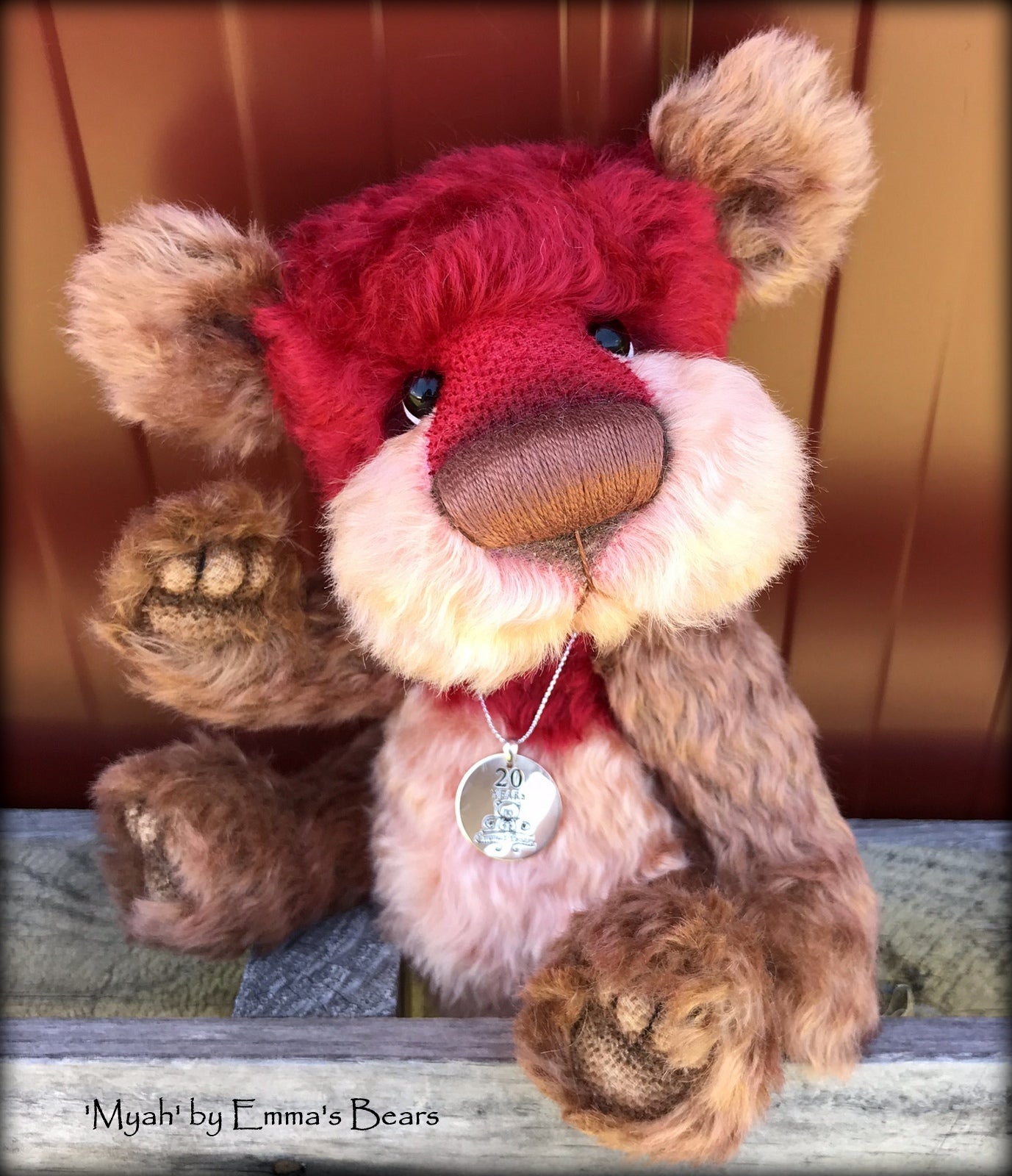 Myah - 20 Years of Emma's Bears Commemorative Teddy - OOAK in a series